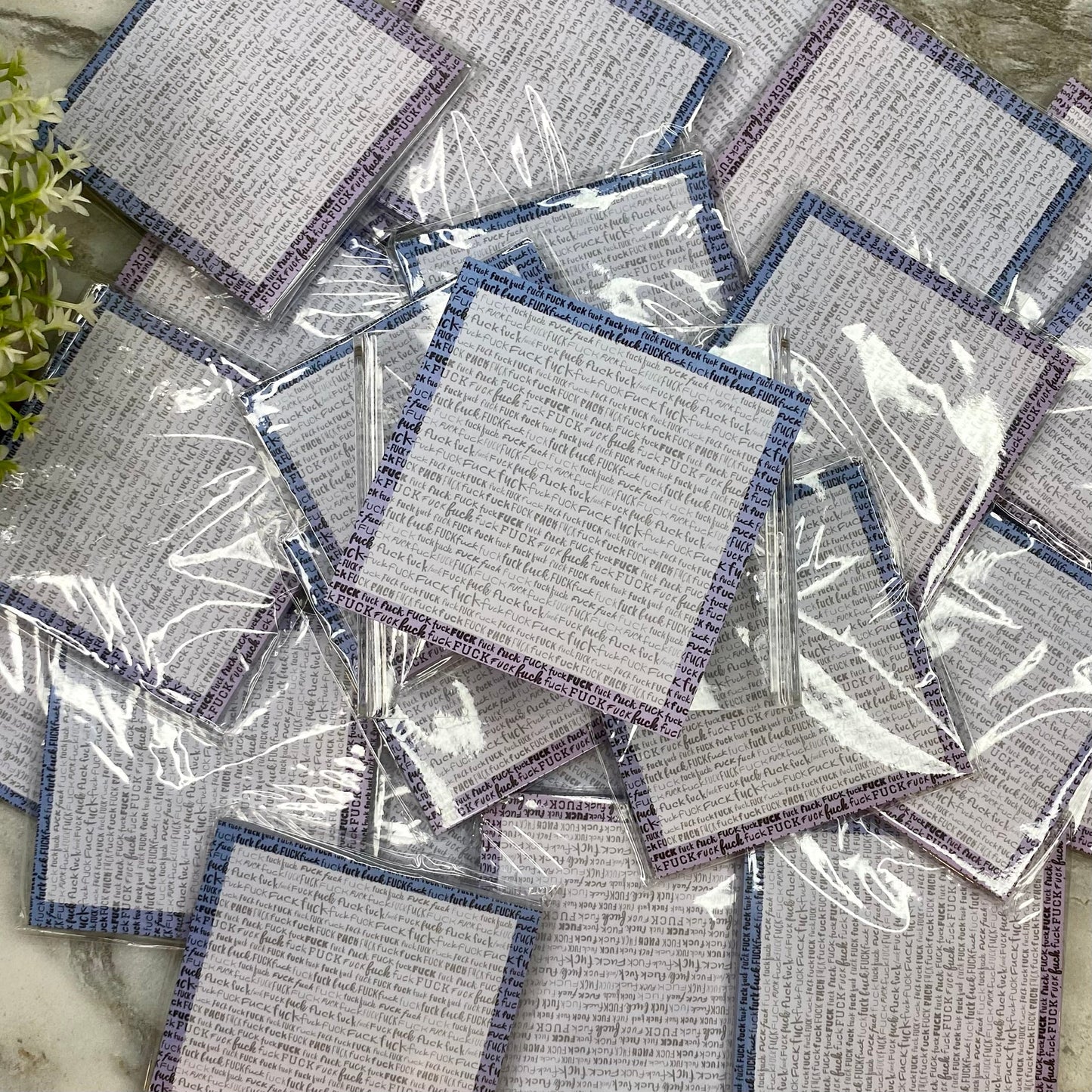 The Sticky Note Collection - Adult, Fuck Fuck Fuck