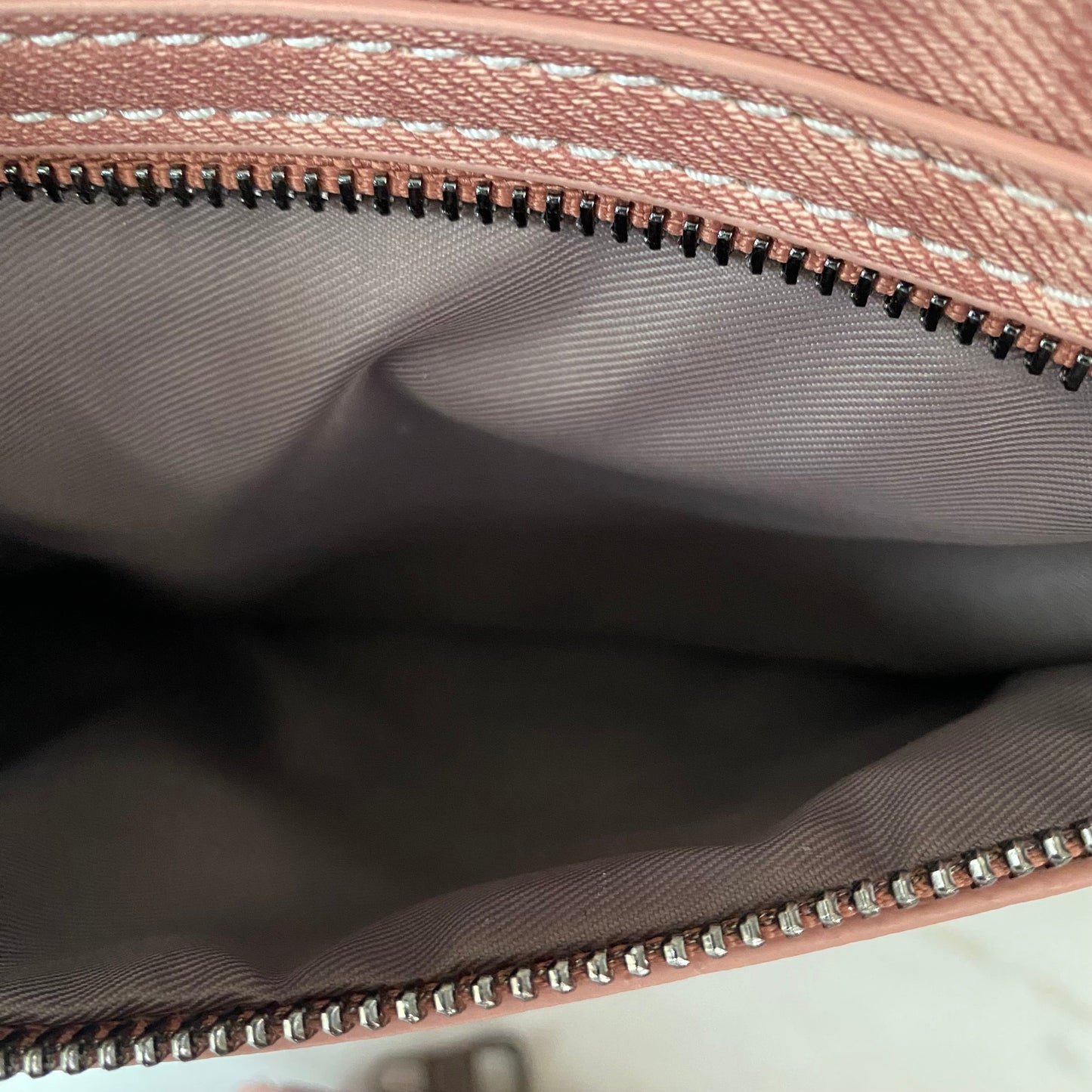 Denim Suede Brooke Backpack + Pouch - PREORDER