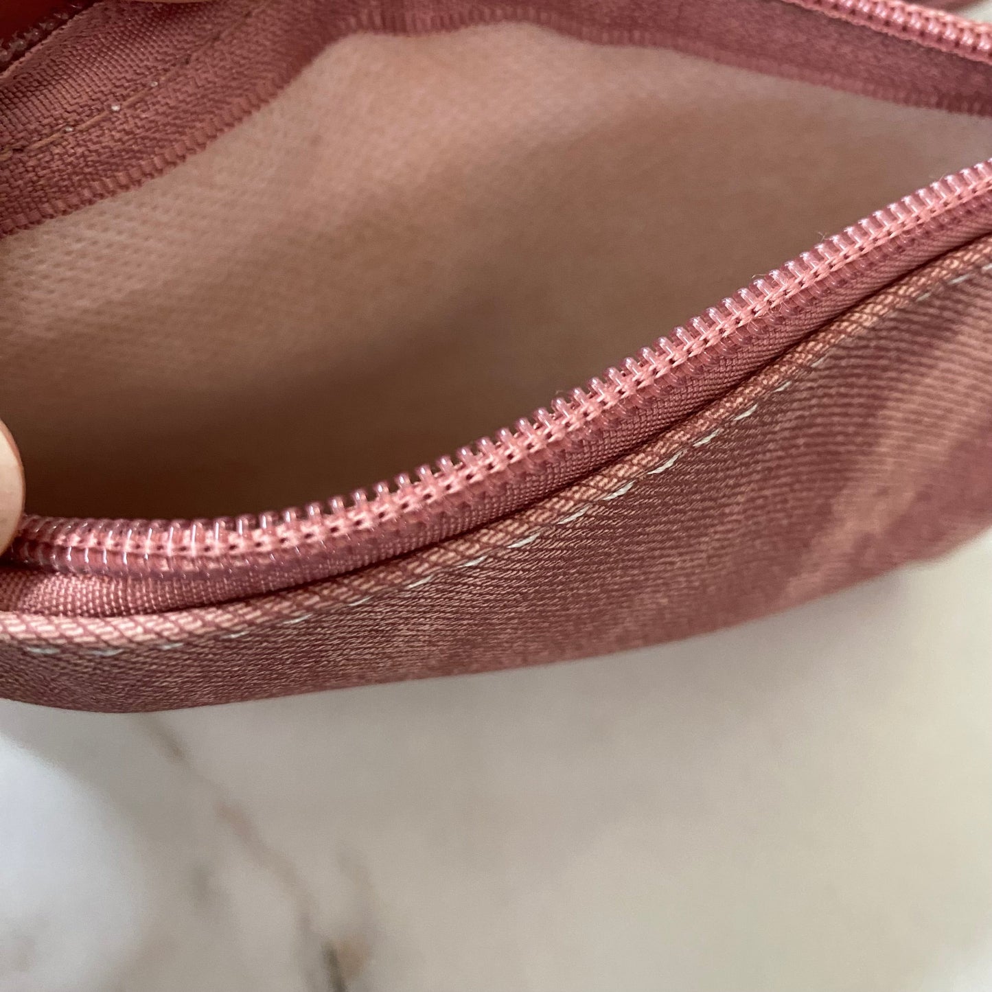 Denim Suede Brooke Backpack + Pouch - PREORDER