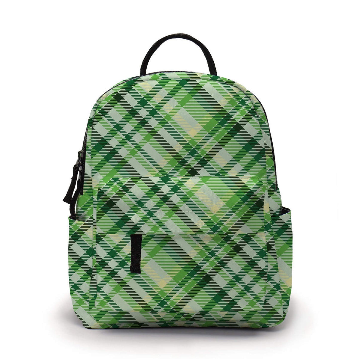 Mini Backpack - Green Plaid