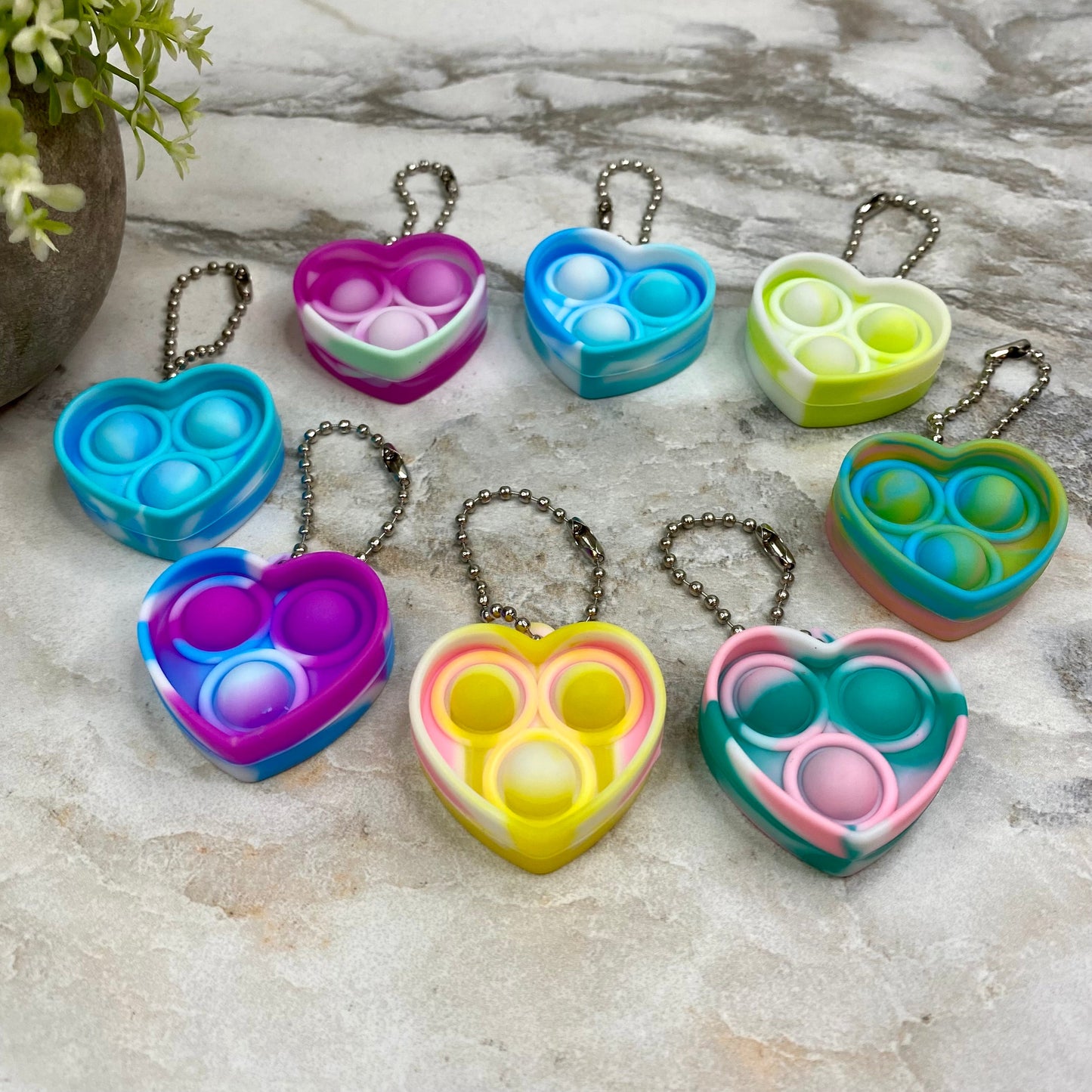 Bubble Pop Keychain - Shapes