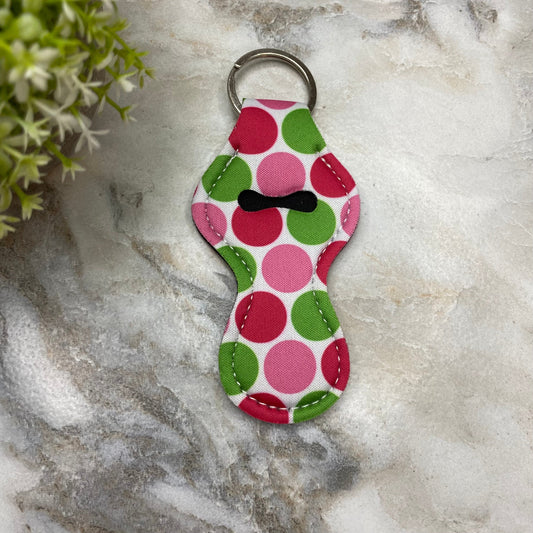 Lip Balm Chapstick Holder - #5 - Polka Dots