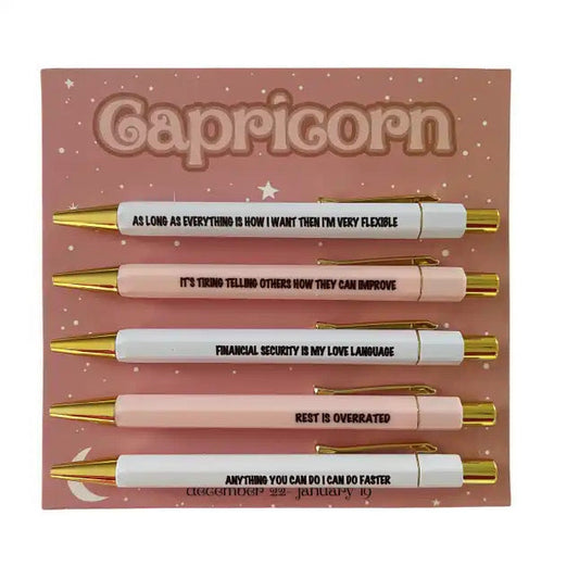 Pen Set - Capricorn - PREORDER 11/14-11/17