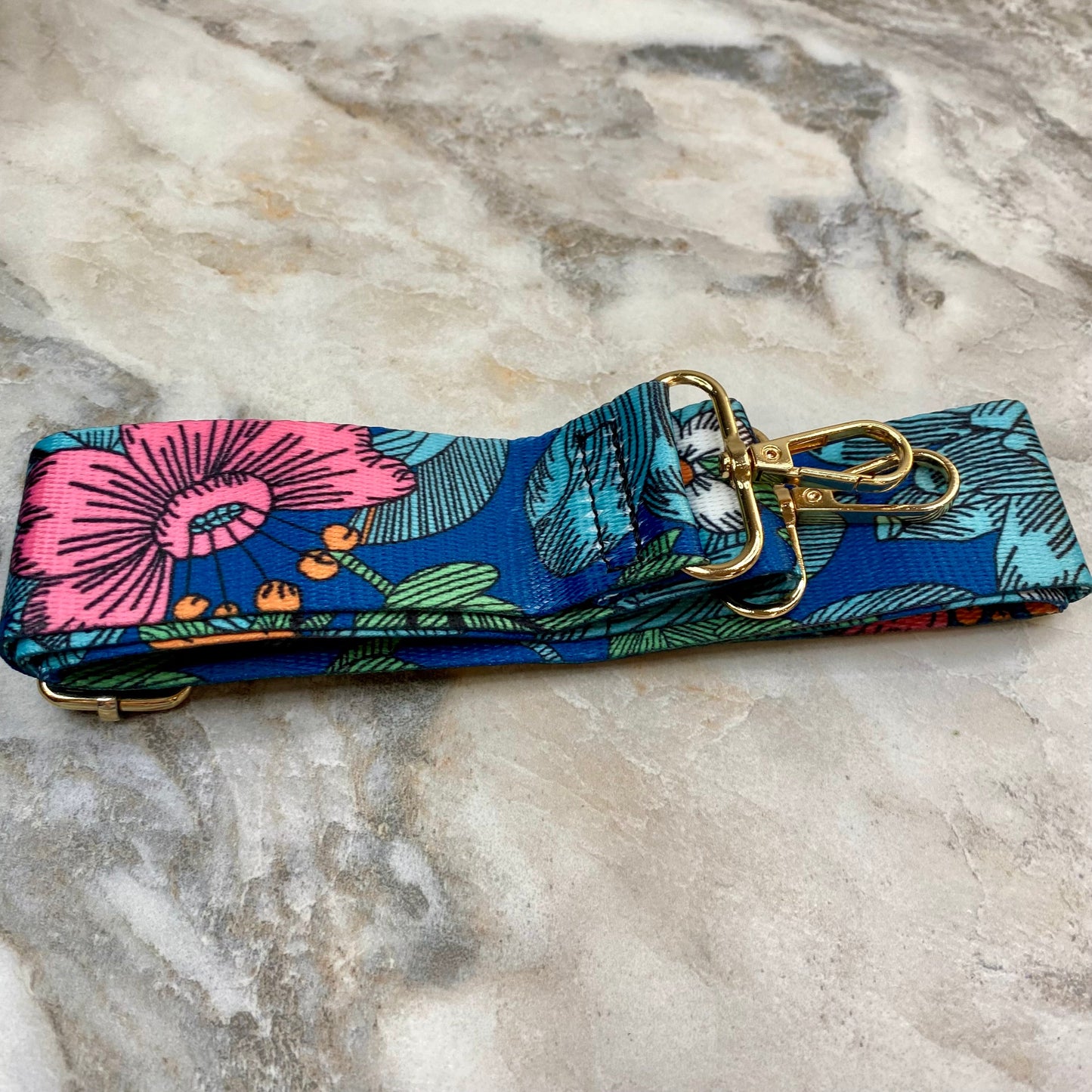 Replacement Strap - Blue Floral