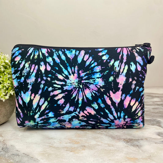 Pouch - Tie Dye Black Rainbow