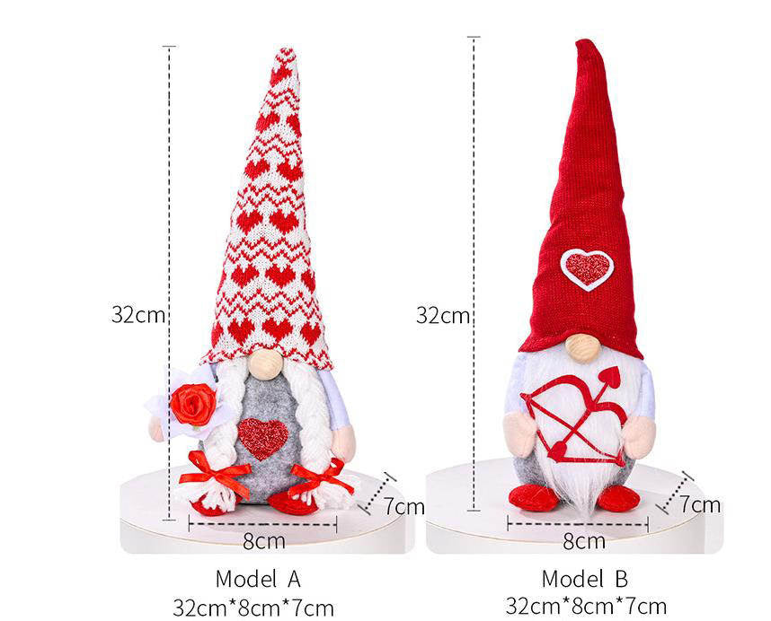 Gnome - Valentine #8 - Arrow & Rose - PREORDER 12/12-12/15