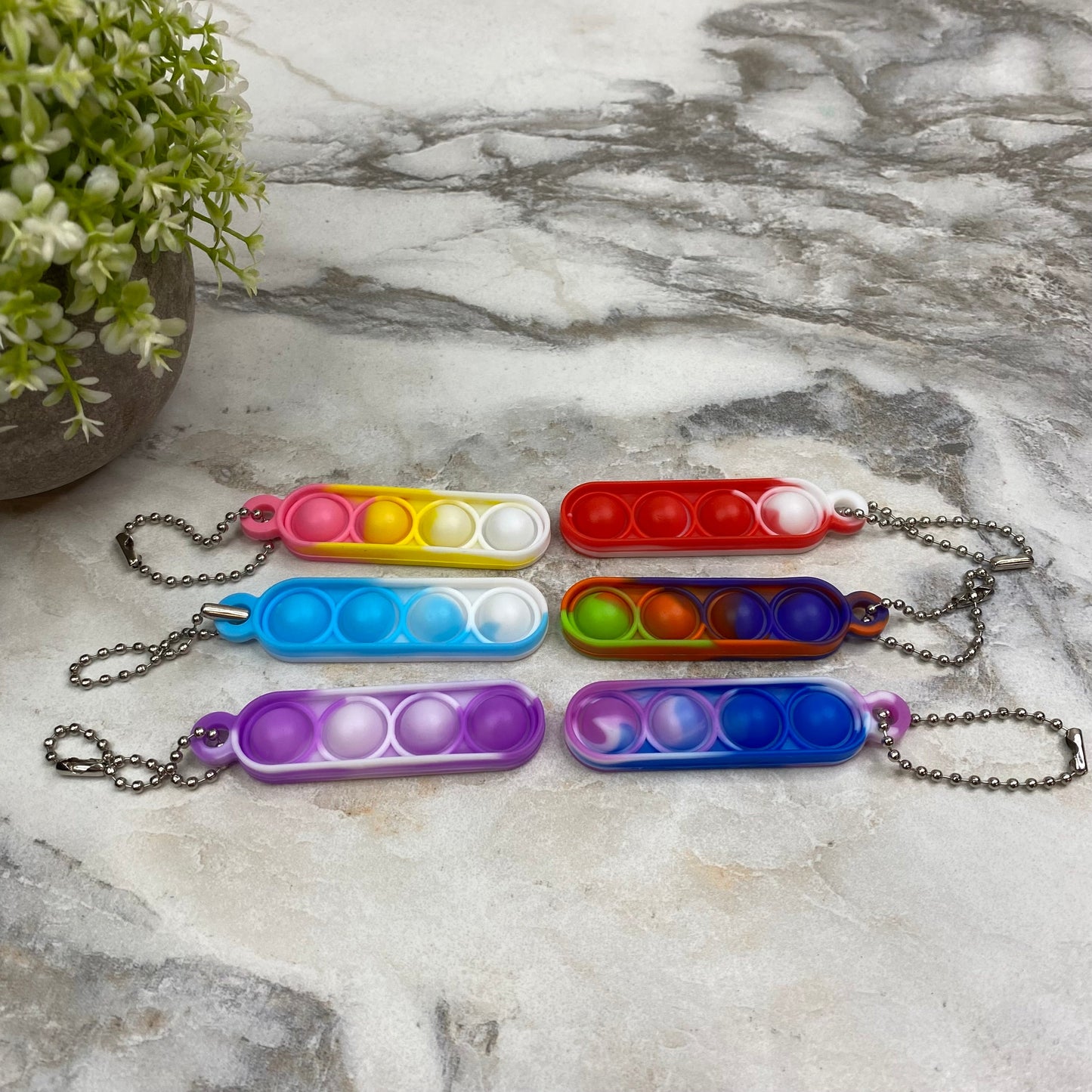 Bubble Pop Keychain - Shapes