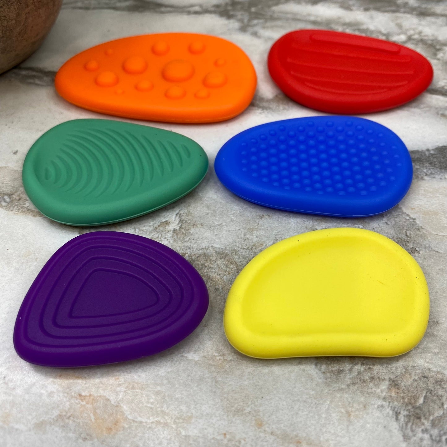 Silicone Sensory Stones