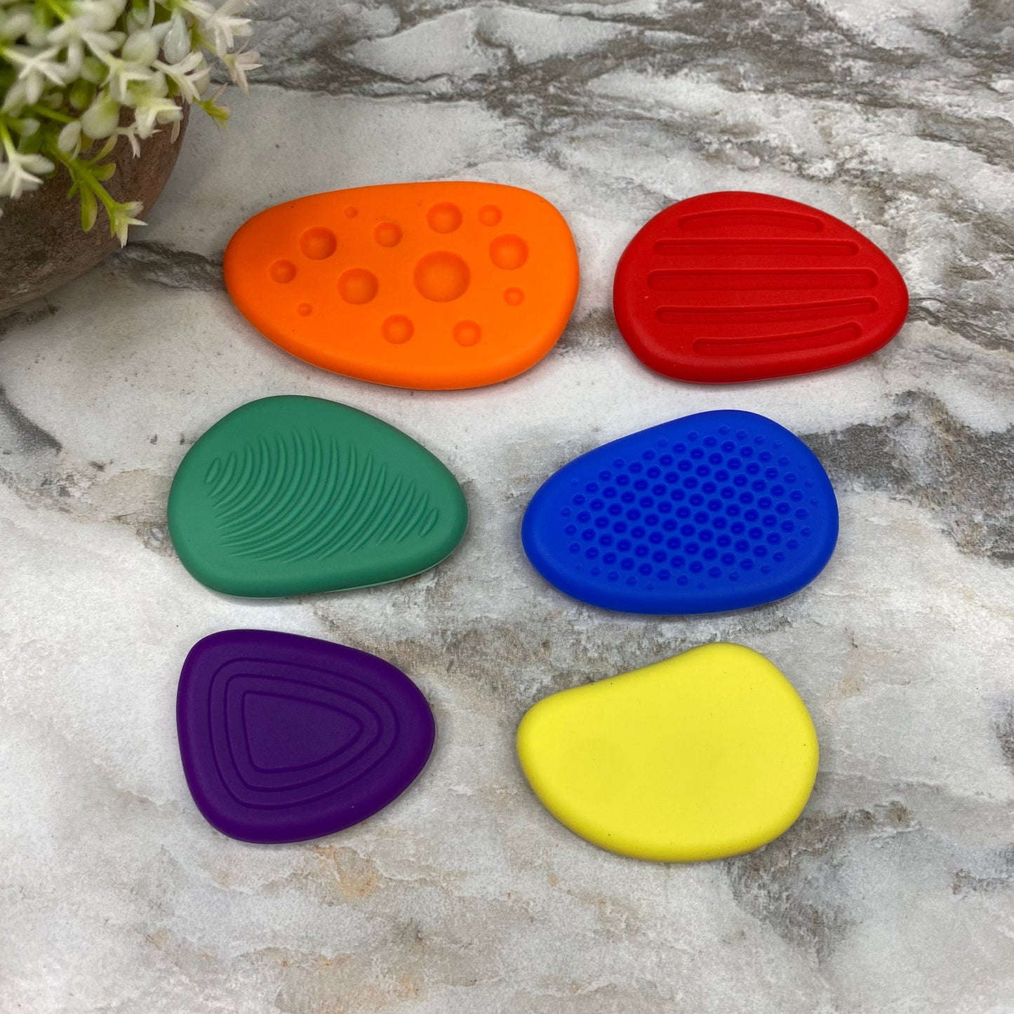 Silicone Sensory Stones