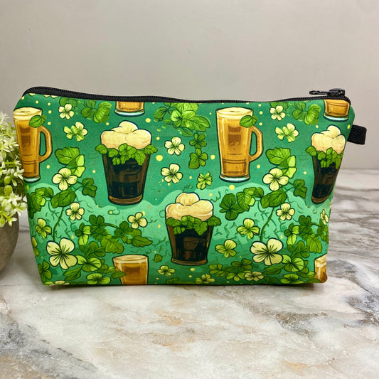 Pouch - St. Patrick’s Day - Beer Mug Clovers