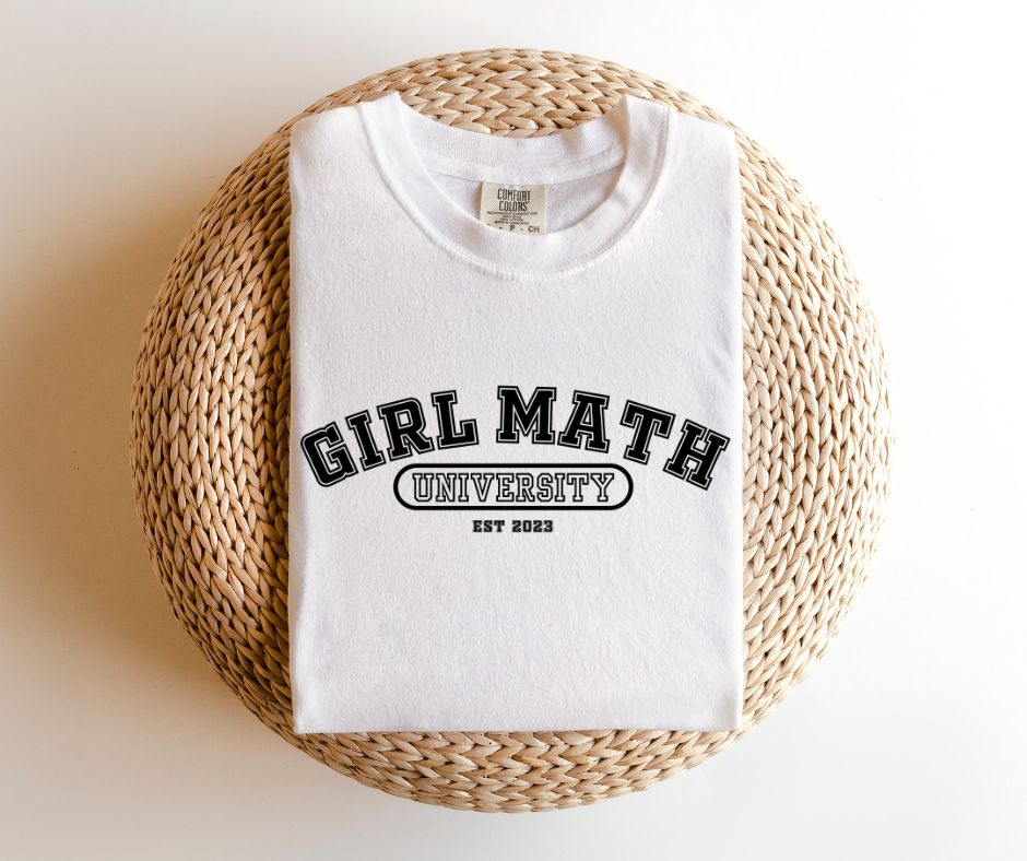 Girl Math TEE.