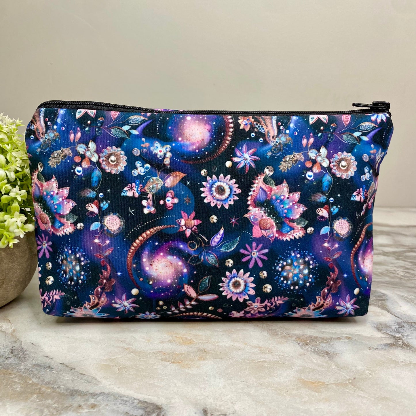 Pouch - Galaxy Paisley Floral