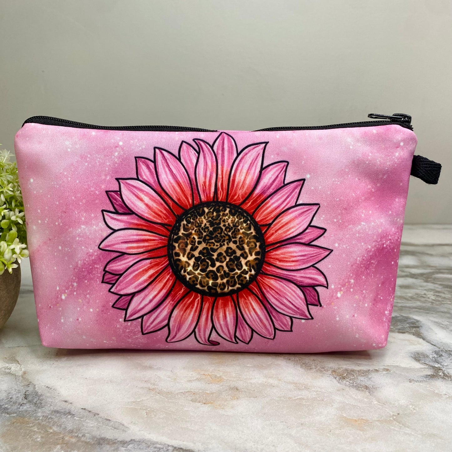 Pouch - Sunflower Pink Animal Print