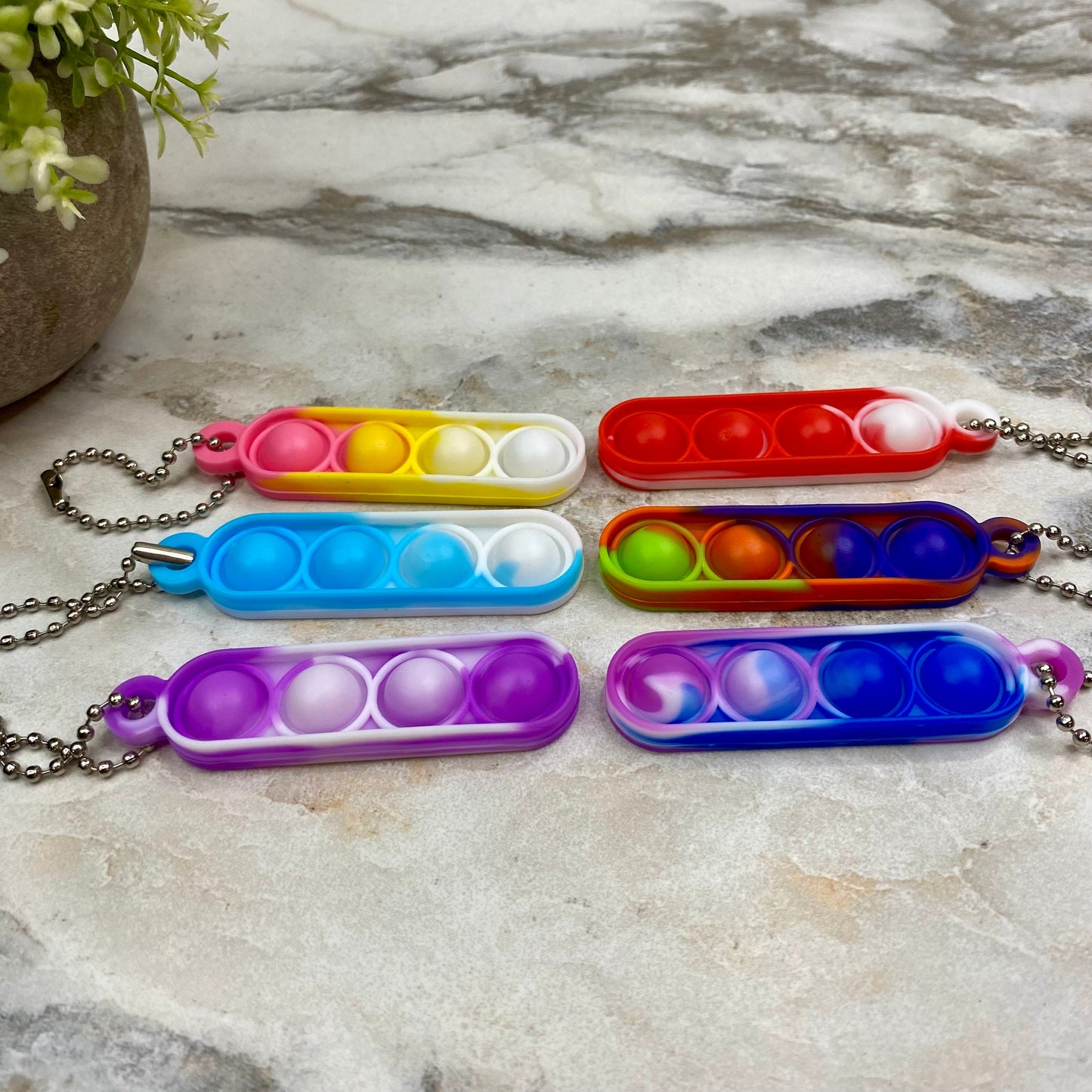 Bubble Pop Keychain - Shapes