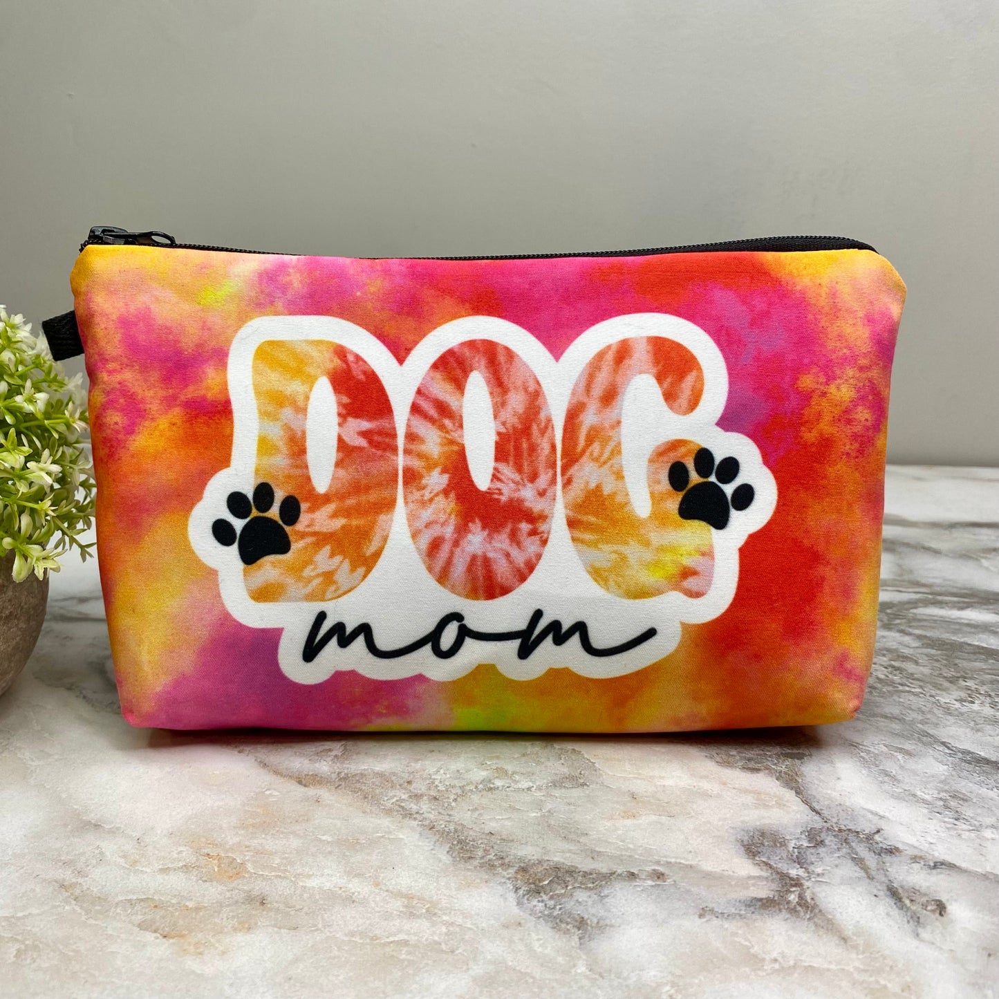 Pouch - Dog Mom Tie Dye