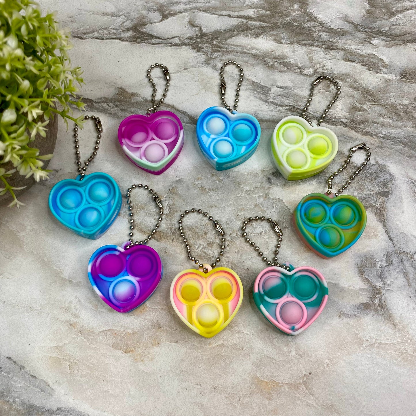 Bubble Pop Keychain - Shapes