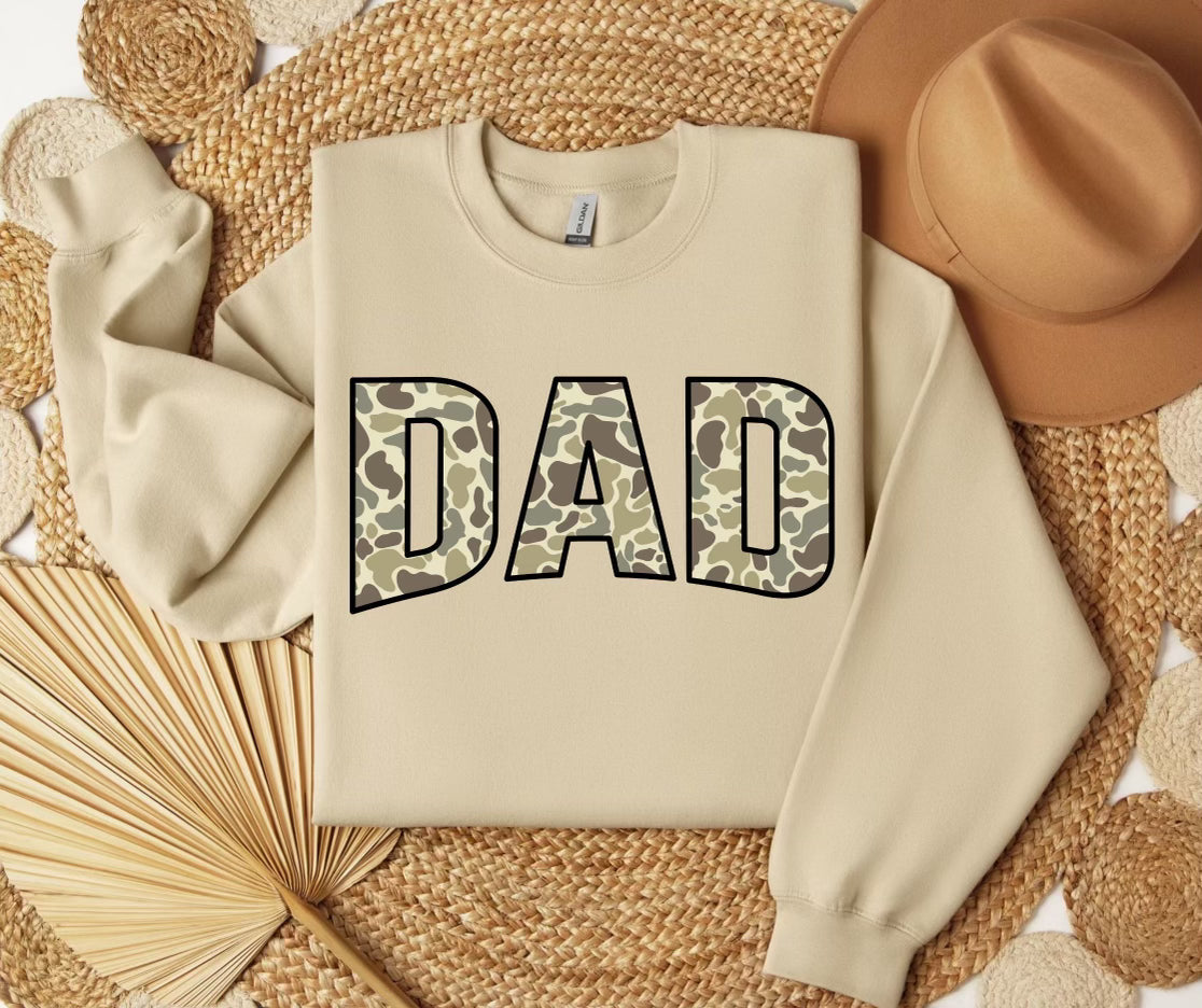 Camo Dad SWEATSHIRT.