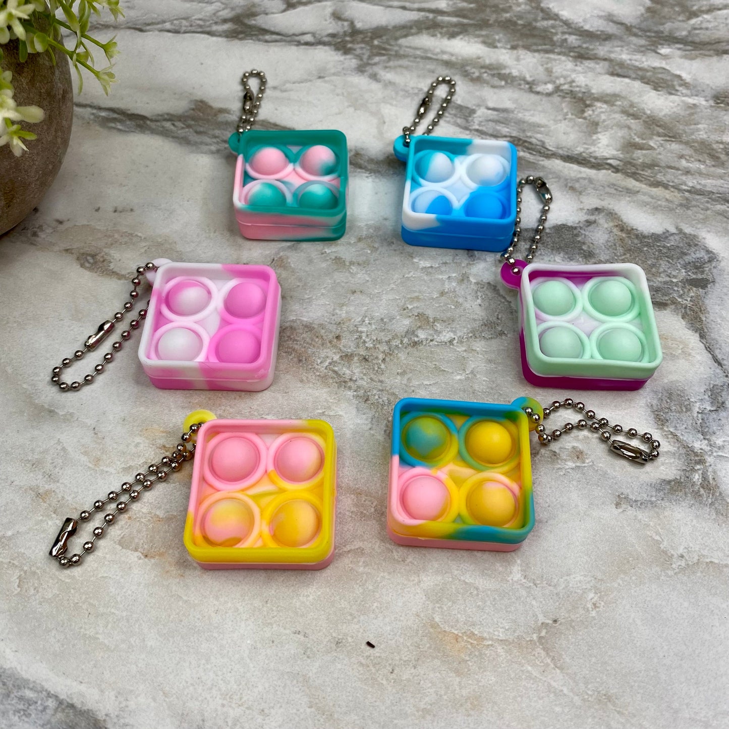 Bubble Pop Keychain - Shapes