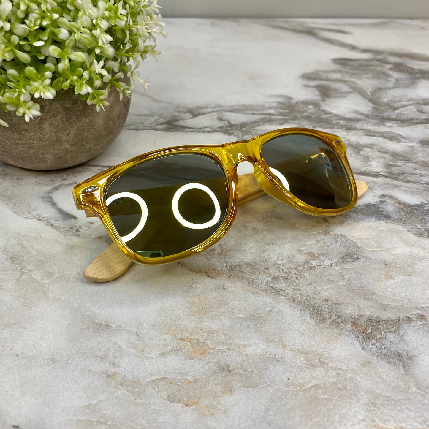 Sunglasses - Style A - Yellow Aqua