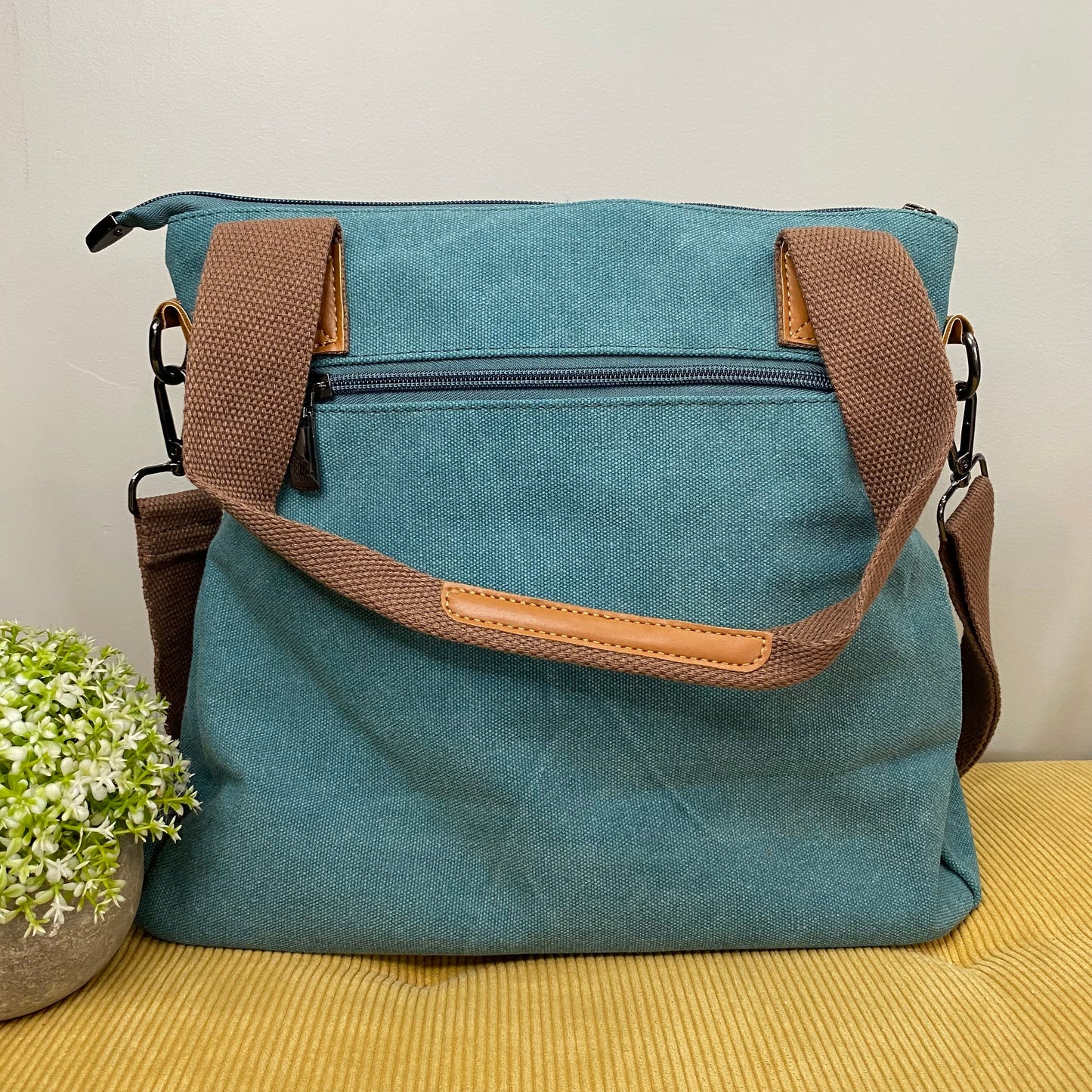 Caitlin - Canvas Satchel