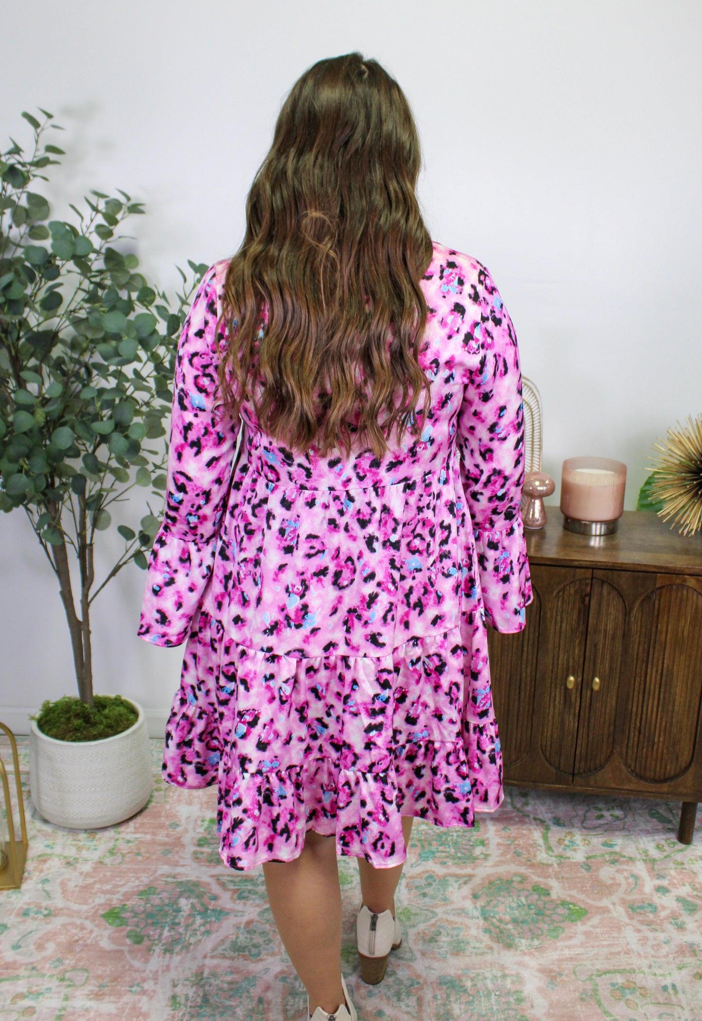 Purple Leopard Dress LT