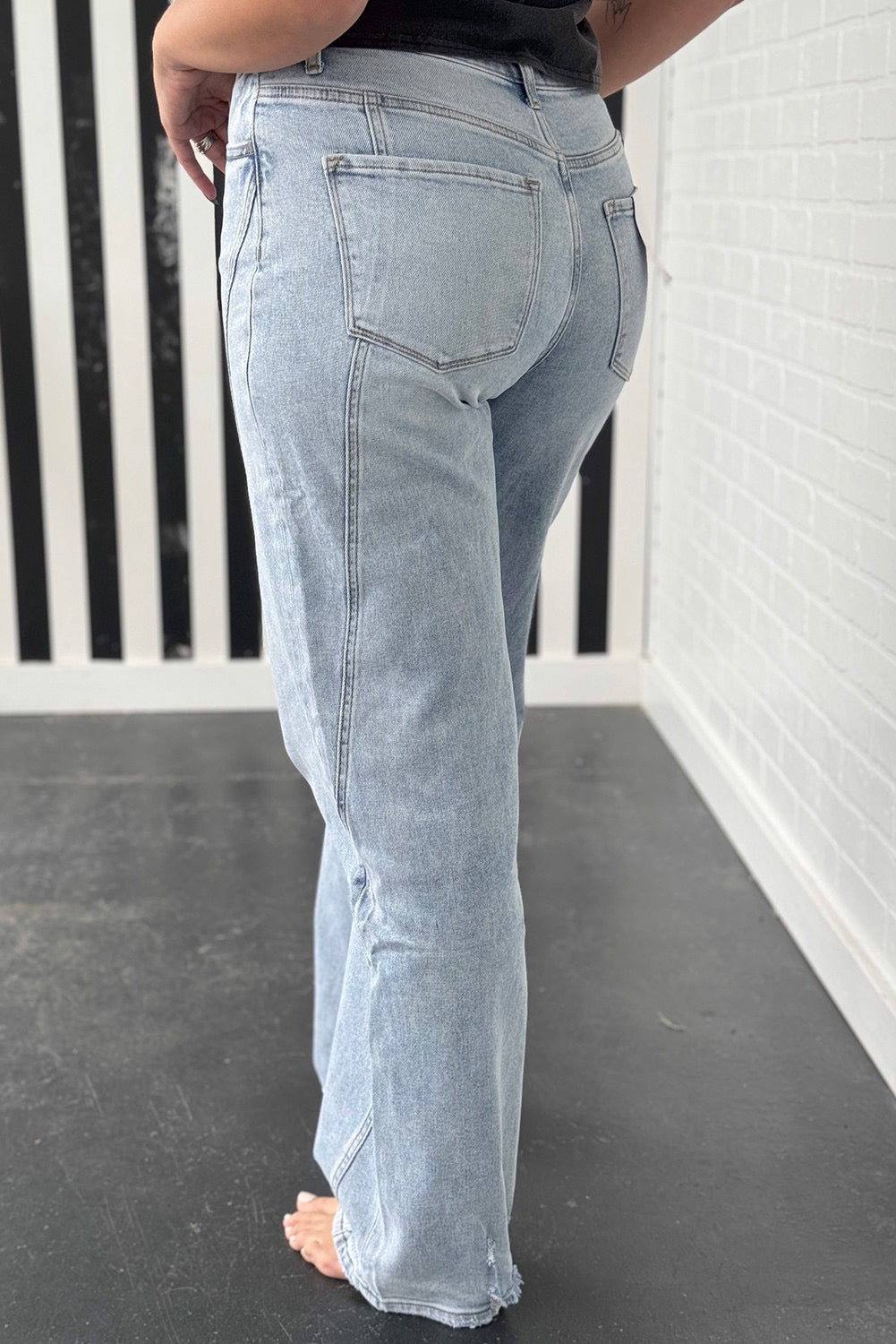 Light Wash Plus Size Jeans December.