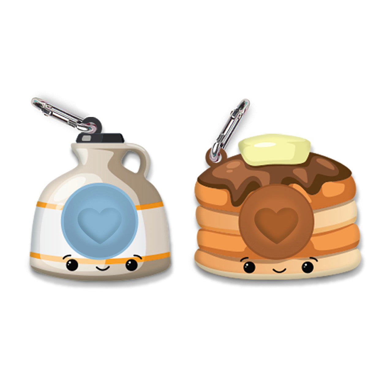 OMG Mega Pop Best Friend Keychain Toy - Pancake & Syrup