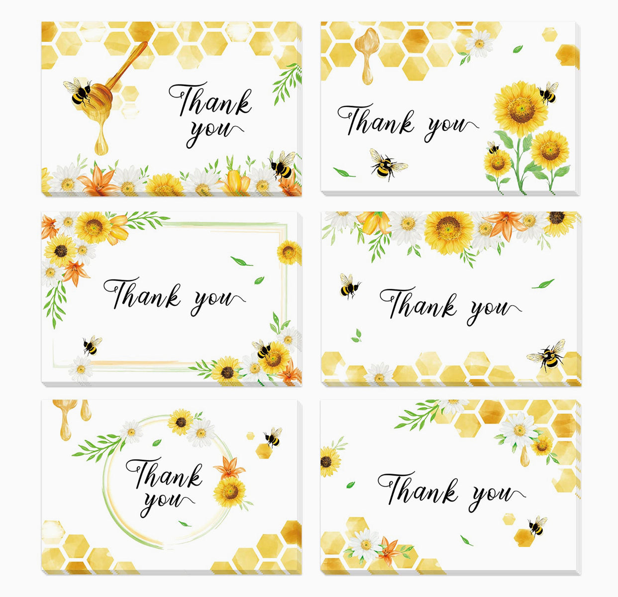 Greeting Card - Sunflower Bees Gift